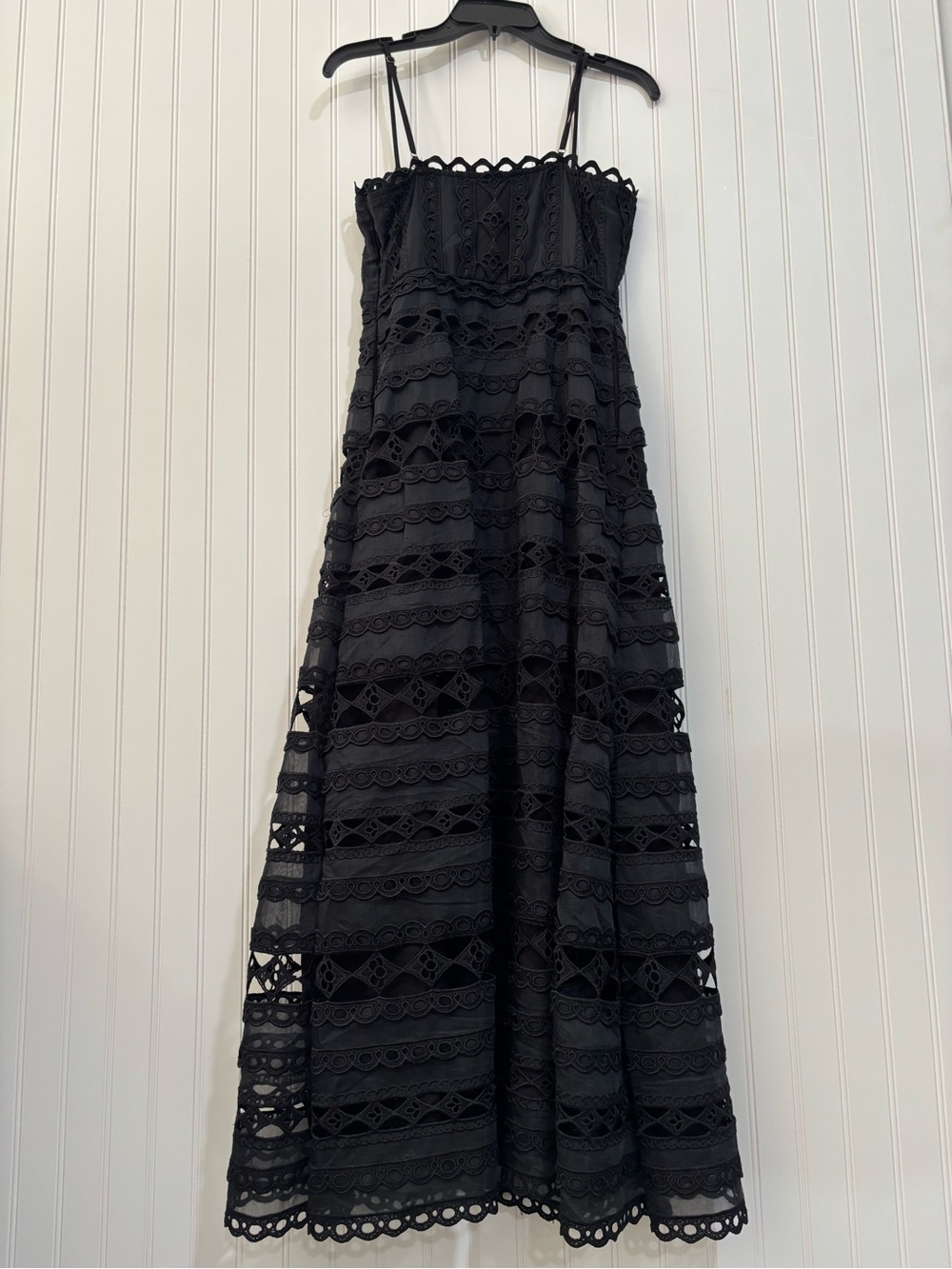 Endless Rose Black Lace Maxi Dress with Spaghetti Straps - Picture 8 of 8